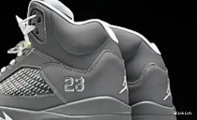 136027-005 Grey' Jordan 5 Retro 'Wolf 0511